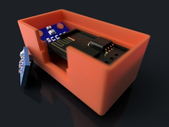Dağıtılmış Radar Modülü (Esp8266) Plastik Aparat