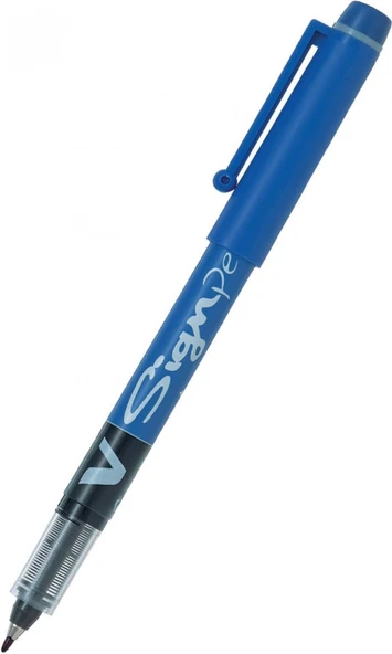 Pilot V Sign Pen İmza Kalemi Mavi