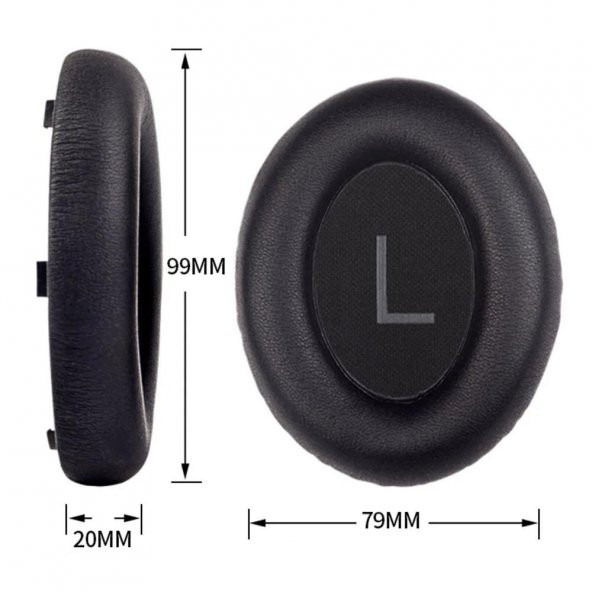 Bose NC700 Uyumlu Yedek Kulaklık Pedi - 2