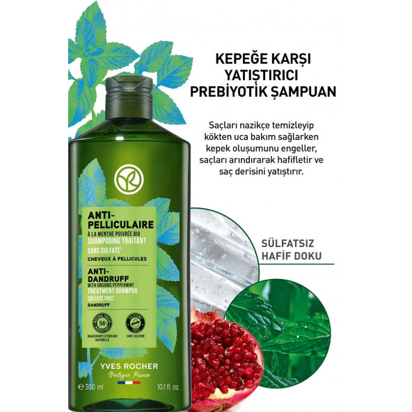 YVES ROCHER Kepek Karşıtı Prebiyotik 2li Set - 3
