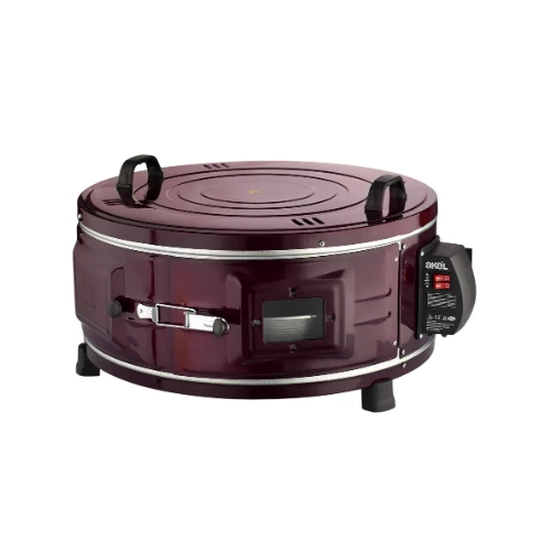 AF007B 34 Litre Büyük Boy Yuvarlak Davul Fırın, 53 cm, Sülale Boy, 1 Tepsi ürün görseli 1