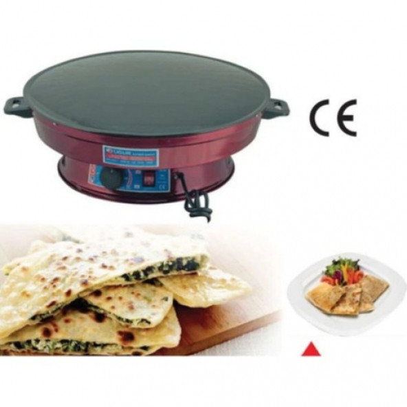 Uğur Büyük Boy Elektrikli Katmer Sacı Termostatlı 2000W Uğur