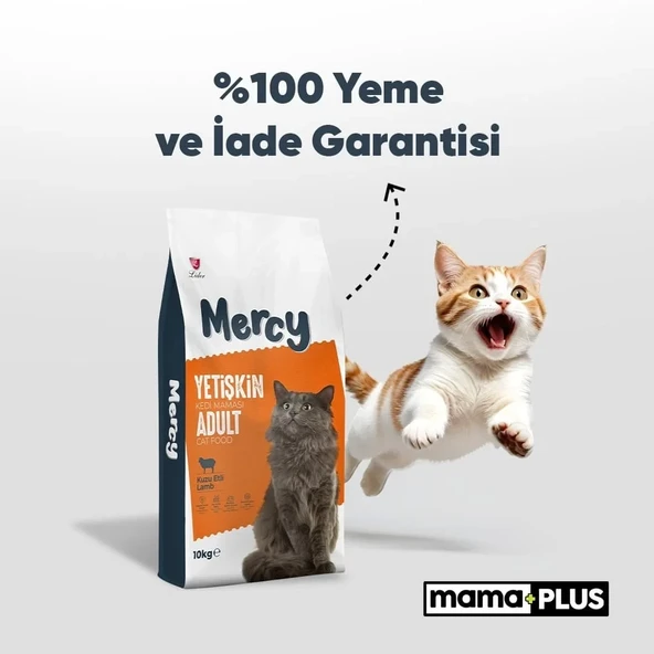 Mercy Kuzu Etli Yetişkin Kedi Maması 10 Kg - 5
