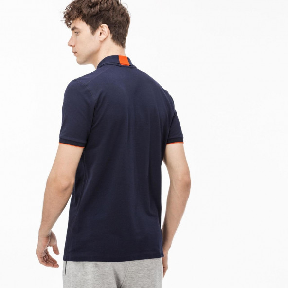 Lacoste Erkek SİYAH Polo Yaka T-shirt PH9440 - 4