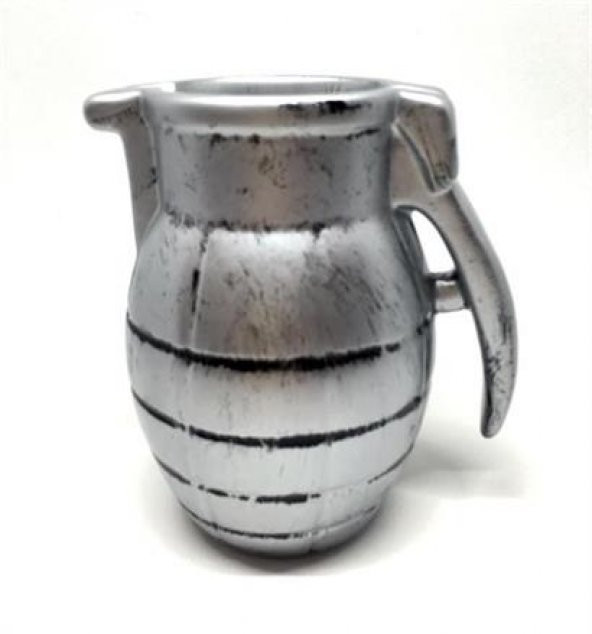 BUFFER® Eğlenceli Dekoratif El Bombası Görünümlü Sigara Hazneli Kül Tablası Küllük - 4