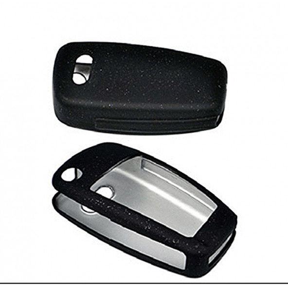 AUDI A1 A3 A4 A6 Q2 Q5 Q7 TPU ANAHTAR KILIF (SİYAH) ürün görseli