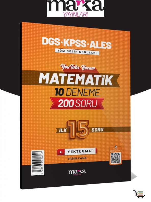 Marka İlk 15 Soru DGS-KPSS-ALES Matematik Yasin KARA