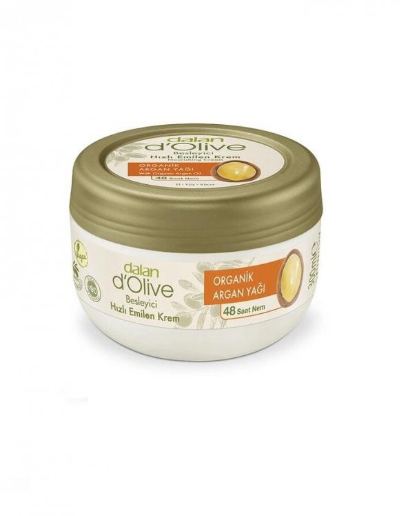 Dalan Dolive Besleyici Hızlı Emilen Argan Yağlı Kavanoz 300 Ml>