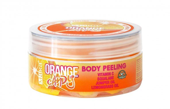 Mara Vücut Peeling Orange Candy Portakal Şekeri 125 Gr