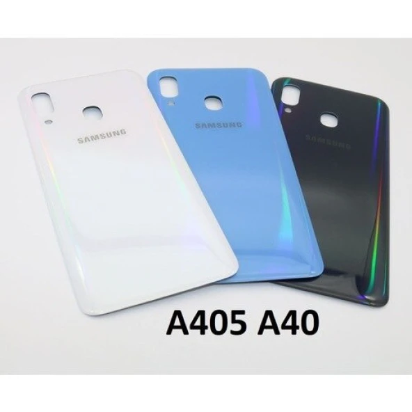 Samsung A405 A40 Arka Kapak Pil Batarya Kapağı A+Süperkalite (496510635) sıyah ürün görseli 1