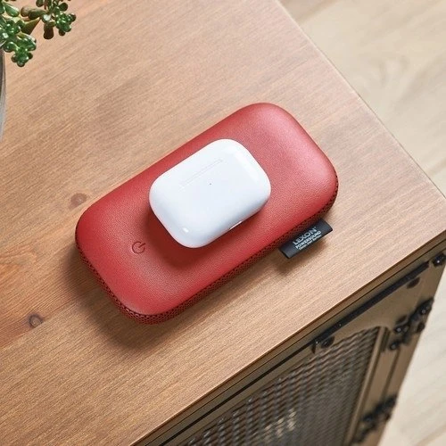 Lexon Powersound Deri Kablosuz  Şarj Cihazı ve Bluetooth Hoparlör LA128R - 3
