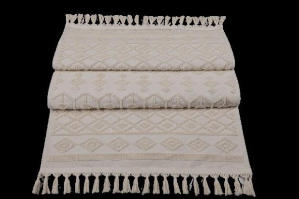 Orkide Home Dekoratif Otantik Dokuma Kaymaz Taban Kilim 7010 - 2
