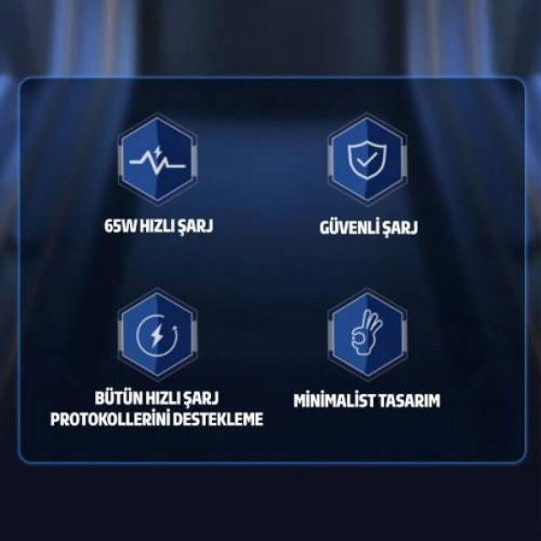 Polham Gan 65W Usb C Hızlı Şarj Aleti 4.0 Hızlı Macbook Pro Şarj Aleti 3.0 QC4.0 PD3.0 Şarj Başlık - 4