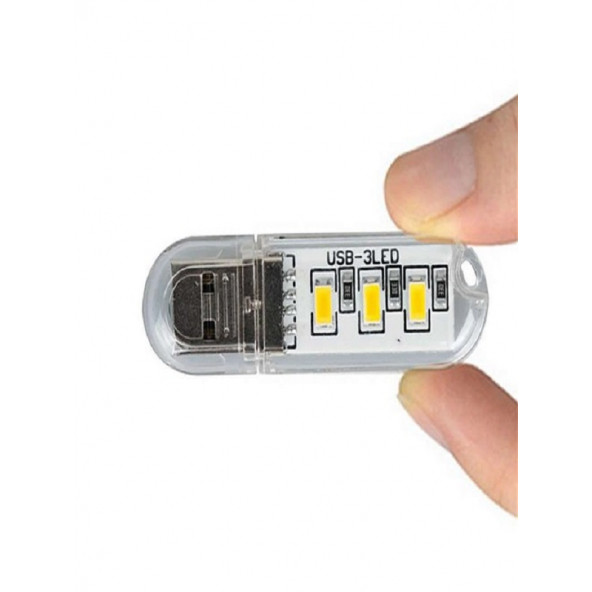 Taşınabilir Mini Flash Usb Led Işık Lamba Gece Lambası - 2