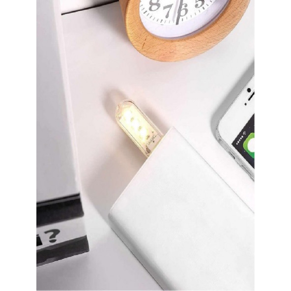 Taşınabilir Mini Flash Usb Led Işık Lamba Gece Lambası - 3