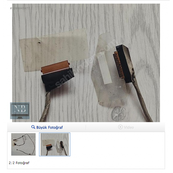 ACER ES1-512 ES1-531 ES1-571 EX2519 N15W4 LCD DATA FLEX KABLO - Resim 2