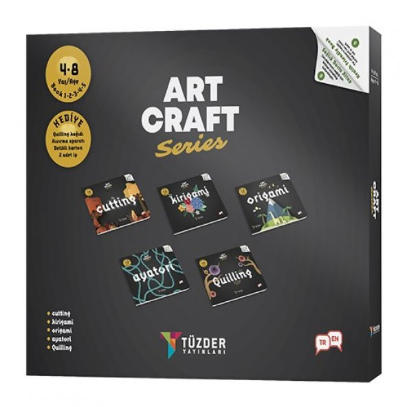 ART CRAFT-El Becerileri Seti 5 Kitap 4-8 Yaş ürün görseli 1