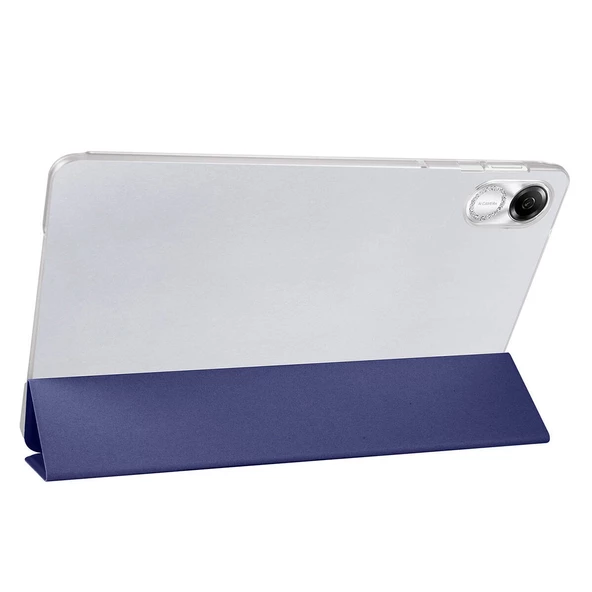 Vendas Huawei Honor X9 11.5' Uyumlu Smart Cover Standlı Birebir Uyumlu Silikon Kılıf - 12