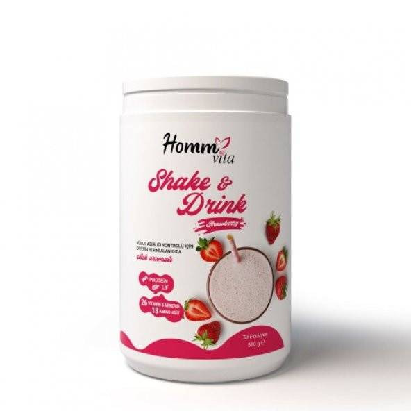 HOMM VİTA SHAKE AND DRİNK  510 gr