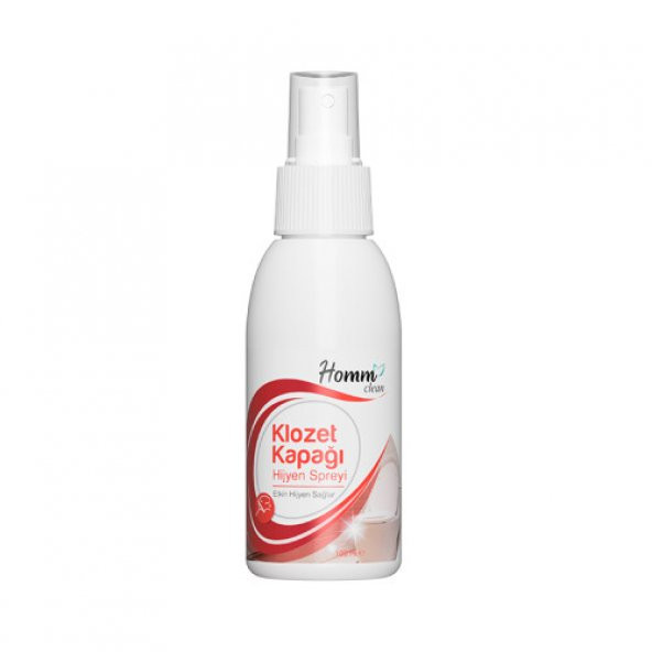 HOMM CLEAN KLOZET KAPAĞI HİJYEN SPREYİ 100ML