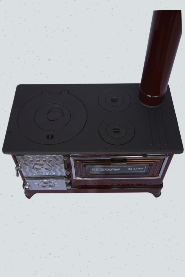 40lık Büyük Kapak Kuzine Soba Kömür Sobası Odun Sobası - 4