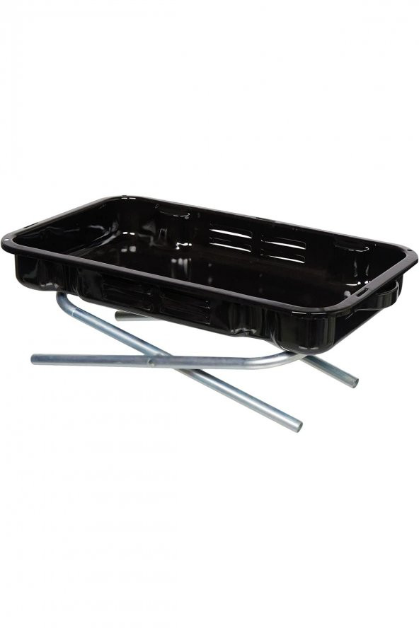 Mangal Set 3 Kademeli 45x30cm Pervazlı Isıya Dayanıklı Lüks Mangal - 3