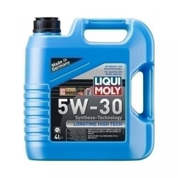 Liqui Moly Longtime High Tech 5W-30 4 Lt Motor Yağı