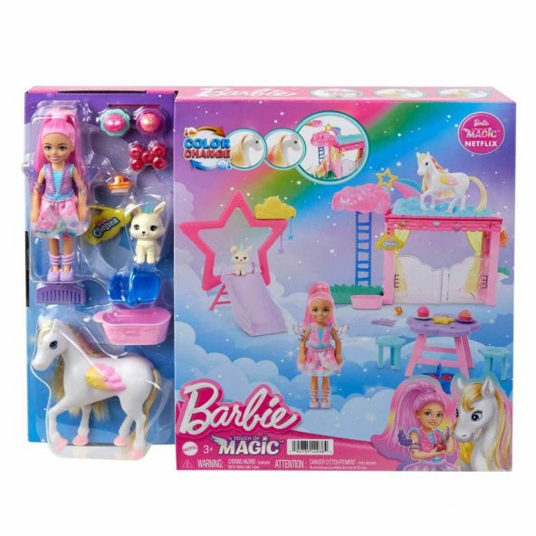 Barbie a Touch of Magic Chelsea ve Pegasus Oyun Seti HNT67 - 8