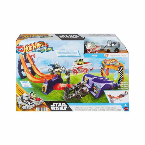 Hot Wheels RacerVerse Star Wars 2 Araçlı Pist Seti HPL32 - 3