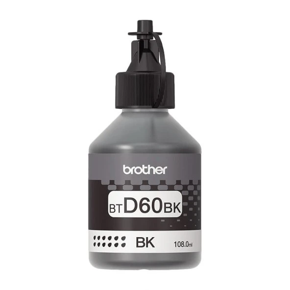 Brother BTD60BK Mürekkep Orj. 108ml Black