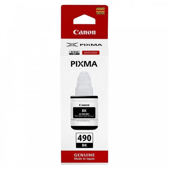 Canon GI-490BK Mürekkep Orj. - Black (135ml) - Resim 3