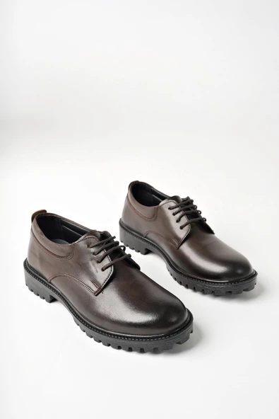 Muggo Jalen Garantili Kadın Günlük Klasik Hakiki Deri Kışlık Casual Ayakkabı - 11