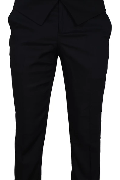 Cengiz İnler Armürlü Yelekli Erkek Takım Elbise - 8