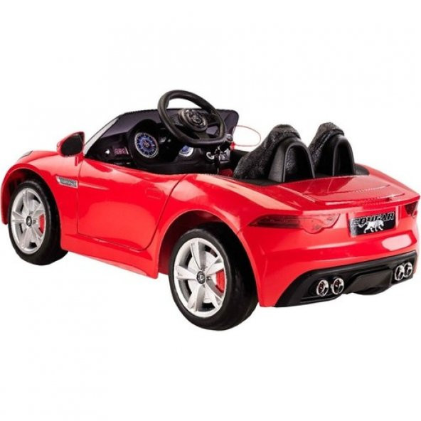Babyhope 442 Cougar Akülü Araba Kırmızı - 4