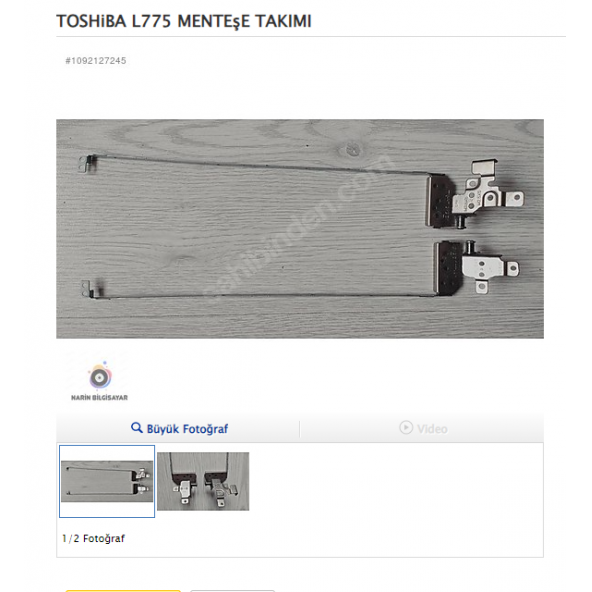 TOSHiBA L775 MENTEşE TAKIMI