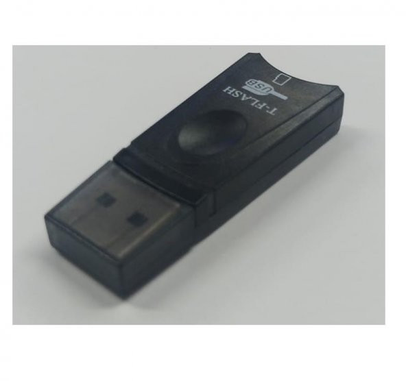 USB 2.0 to Micro SD Kart Okuyucu Aparat - Siyah