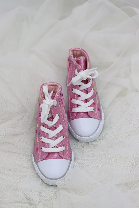 GA&LA ışıklı elsa baskılı converse ayakkabı - 9