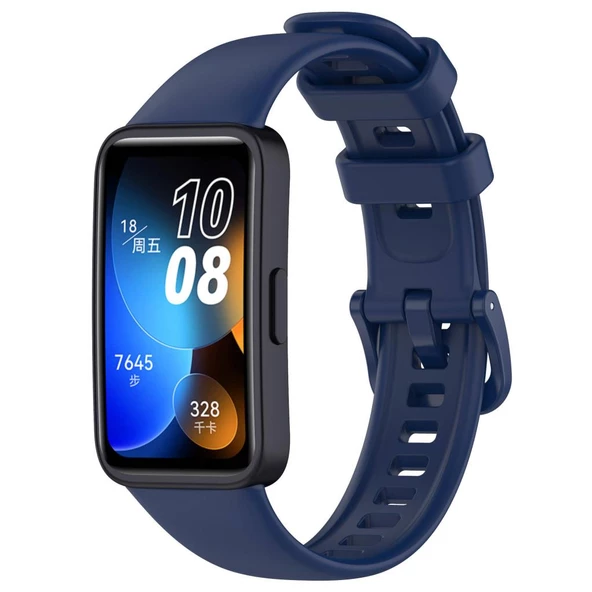 Huawei Band 8 / Band 9 Kordon Spor Silikon Kordon Mix