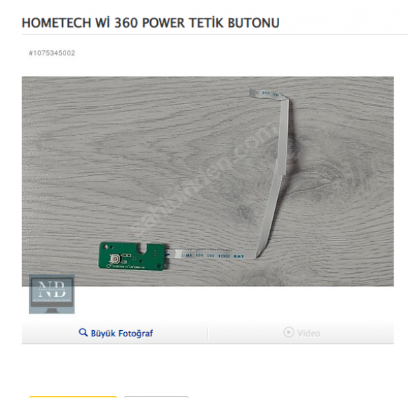 HOMETECH Wİ 360 POWER TETİK BUTONU