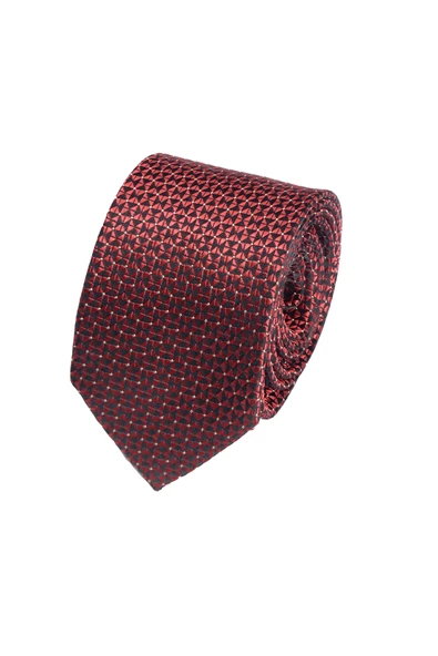 Cengiz İnler Kendinden Desenli Mendilli Mikrofiber Erkek Kravat - Resim 5