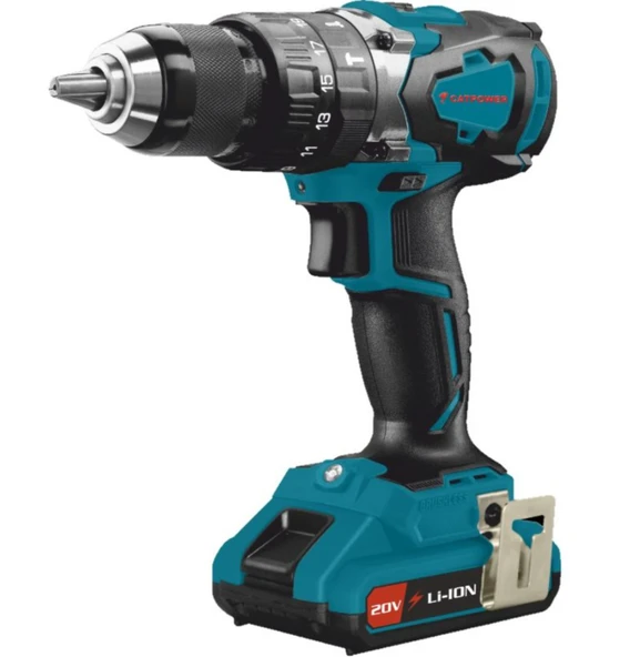 Catpower 4110 Çift Akülü Kömürsüz Darbeli Vidalama 20v 2 Ah