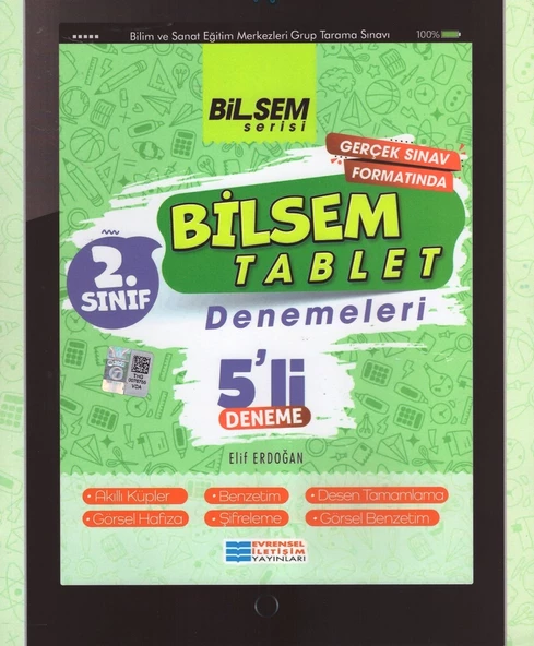 EVRENSEL 2.SINIF BİLSEM TABLET 5 Lİ DENEME - 2