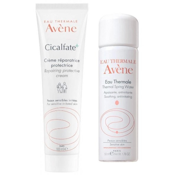 Avene Cicalfate Protective Bakım Kremi 100ml & Termal Su 50ml