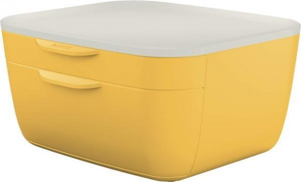 Leitz Cosy Çekmeceli Evrak Rafı - Sarı - 1