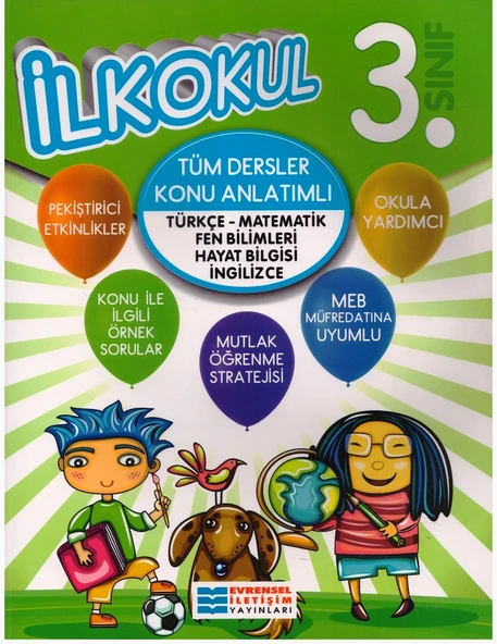EVRENSEL 3.SINIF TÜM DERSLER KONU ANLATIMLI - Resim 2