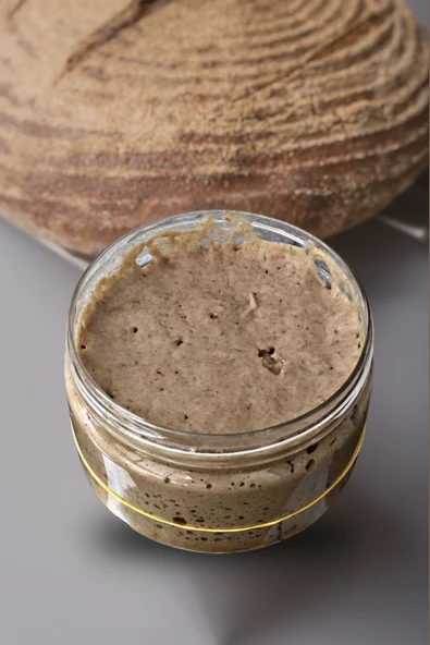 Taş Değirmenden Organik Organik Atalık Siyez Ekşi Hamur Mayası 10 Yıllık Aktif - 150 Gram - 3