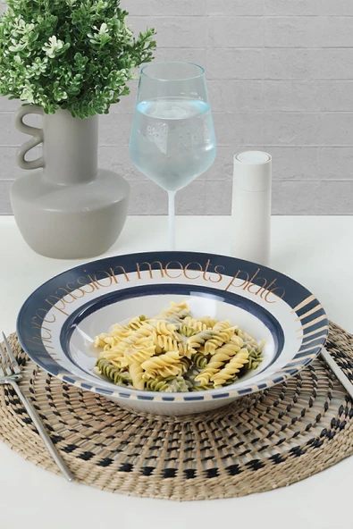 Keramika Keraart Delta Makarna Tabağı 26 Cm 21336 ürün görseli 1