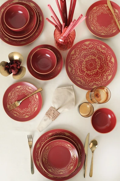 Keramika Keraart Hatırat Yemek Takımı 24 Parça 6 Kişilik 521 - 3