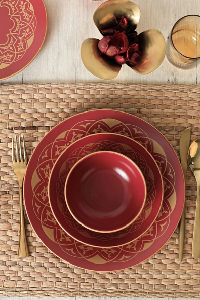 Keramika Keraart Hatırat Yemek Takımı 24 Parça 6 Kişilik 521 - 8