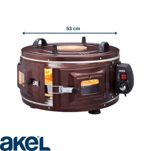 AKEL AF220 TERMOSTATLI GROSS YUVARLAK FIRIN - 5